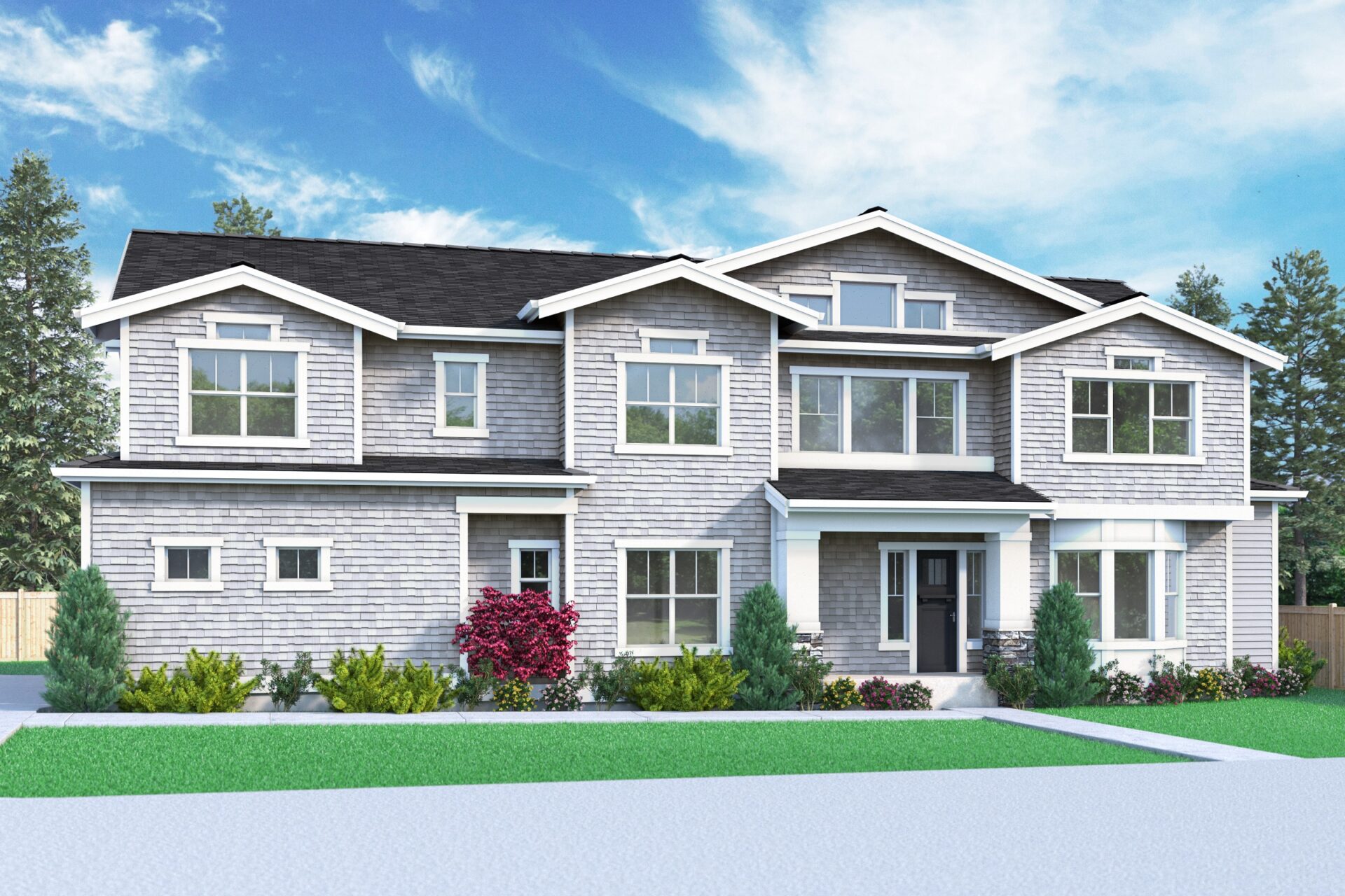 View our new luxury home construction on 3863 142nd Pl SE, in Bellevue, WA from MN Custom Homes
