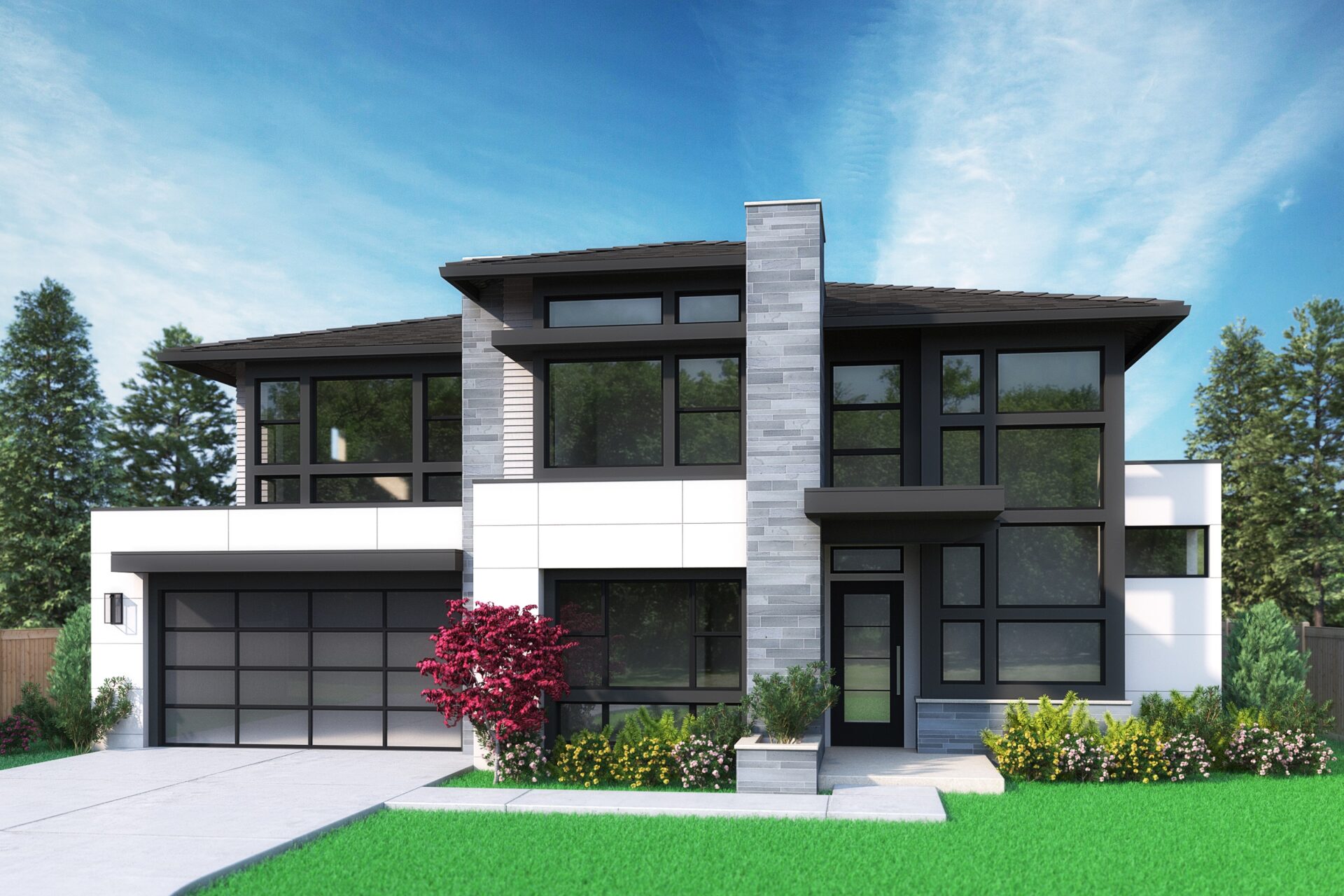 View our new luxury home construction on 14309 SE 38th St, in Bellevue, WA from MN Custom Homes