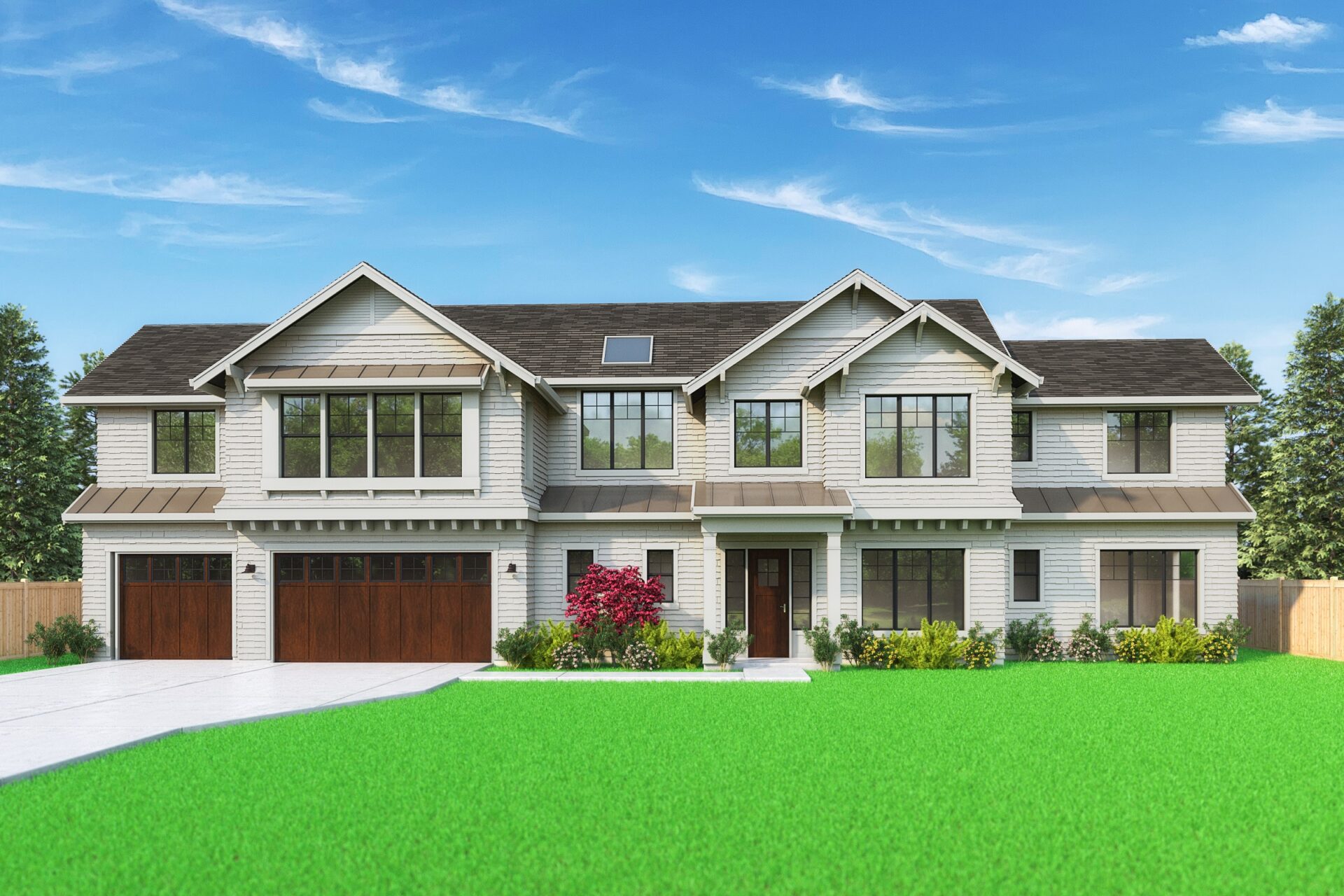 View our new luxury home construction on 3903 153rd AVE SE, in Bellevue, WA from MN Custom Homes