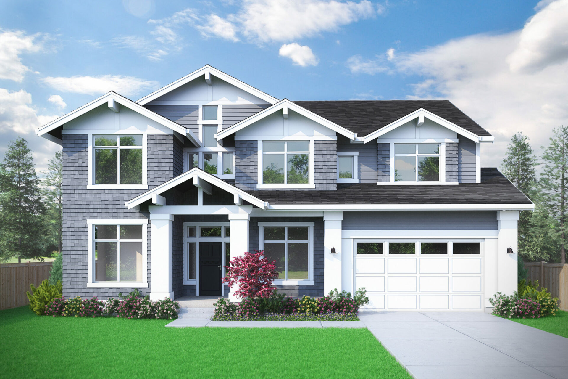 View our new luxury home construction on 8405 NE 140th St, in Kirkland, WA from MN Custom Home