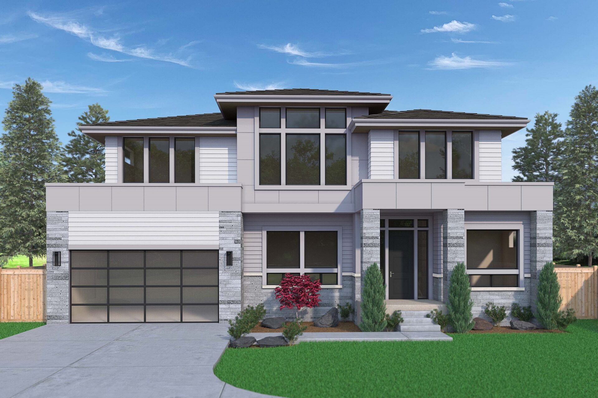 View our new luxury home construction on 1016 166th Pl NE, in Bellevue, WA from MN Custom Homes