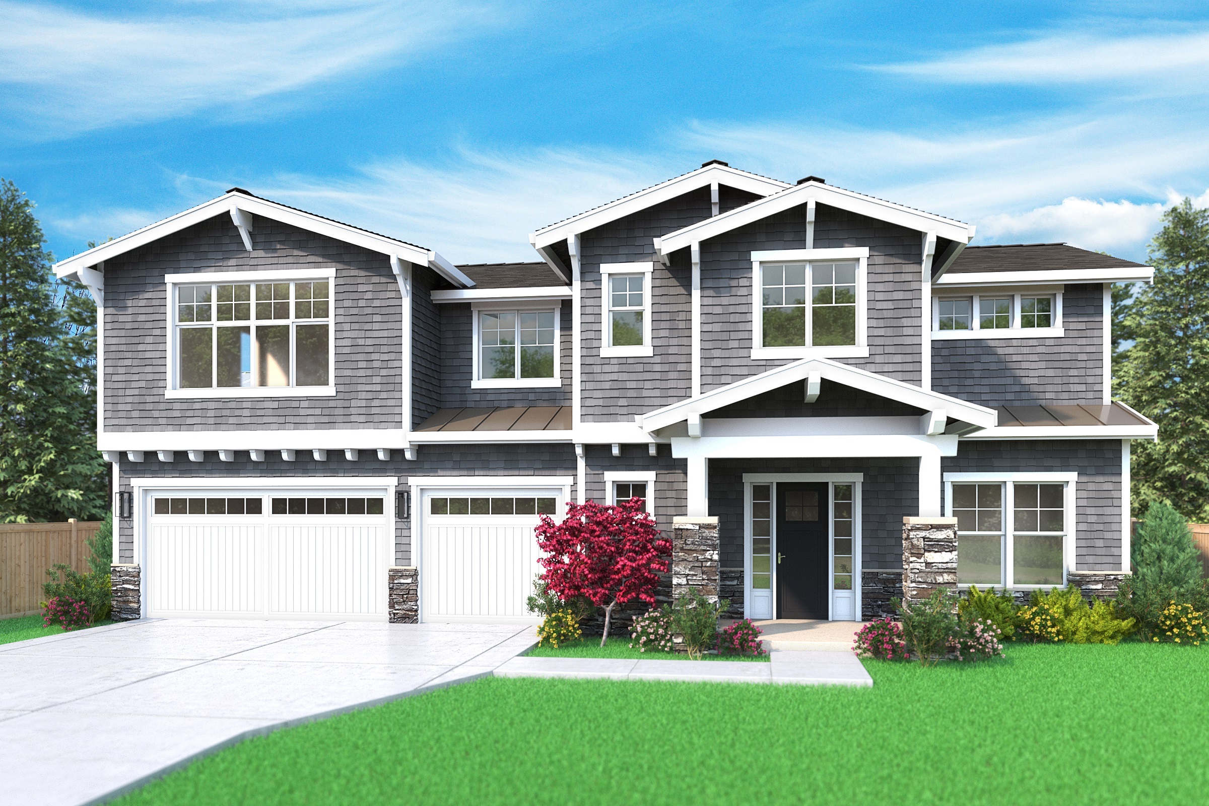 View our new luxury home construction on 118 132nd Ave SE, in Bellevue, WA from MN Custom Homes
