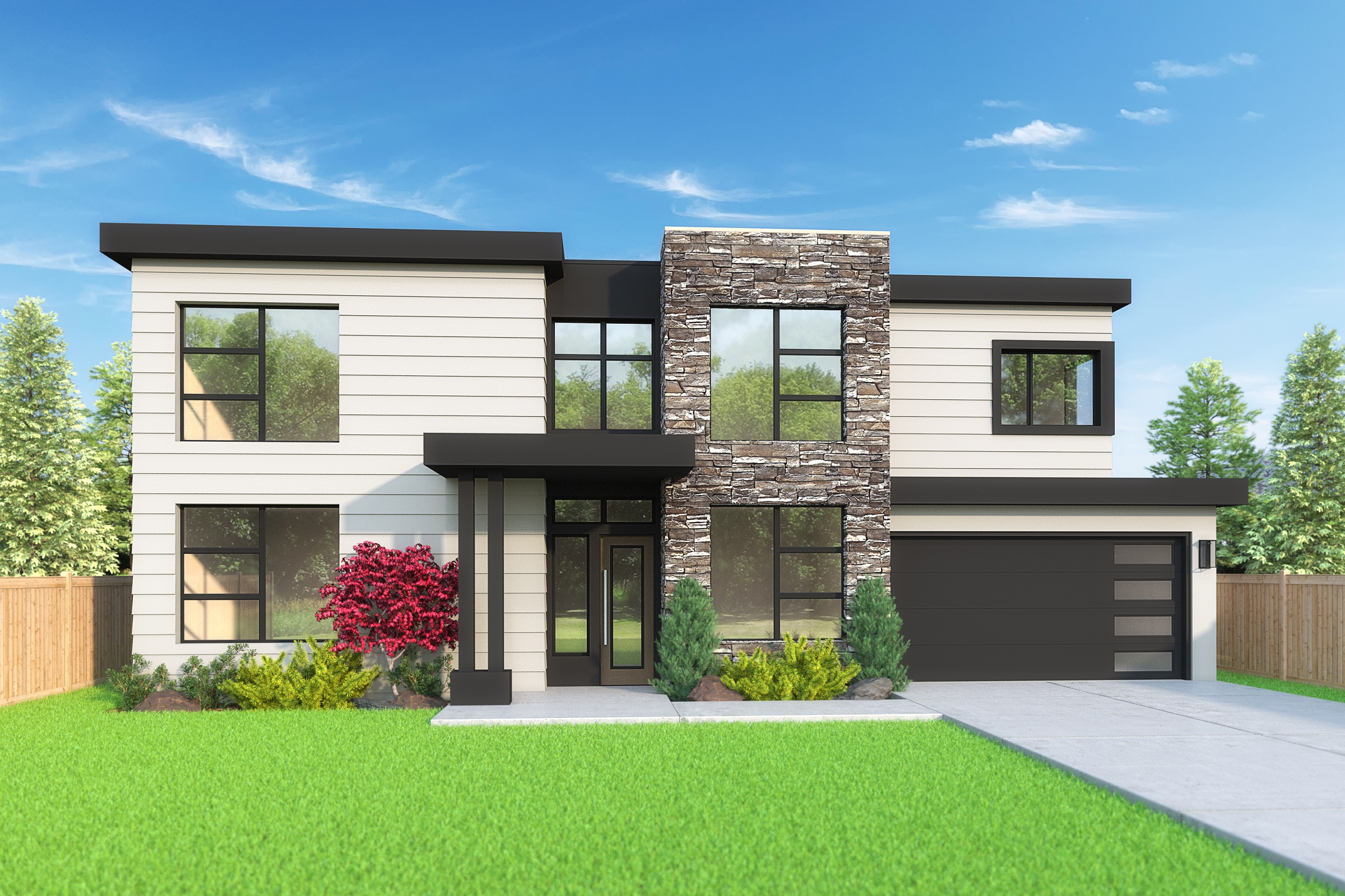 View our new luxury home construction on 730 18th Ave W, in Kirkland, WA from MN Custom Homes