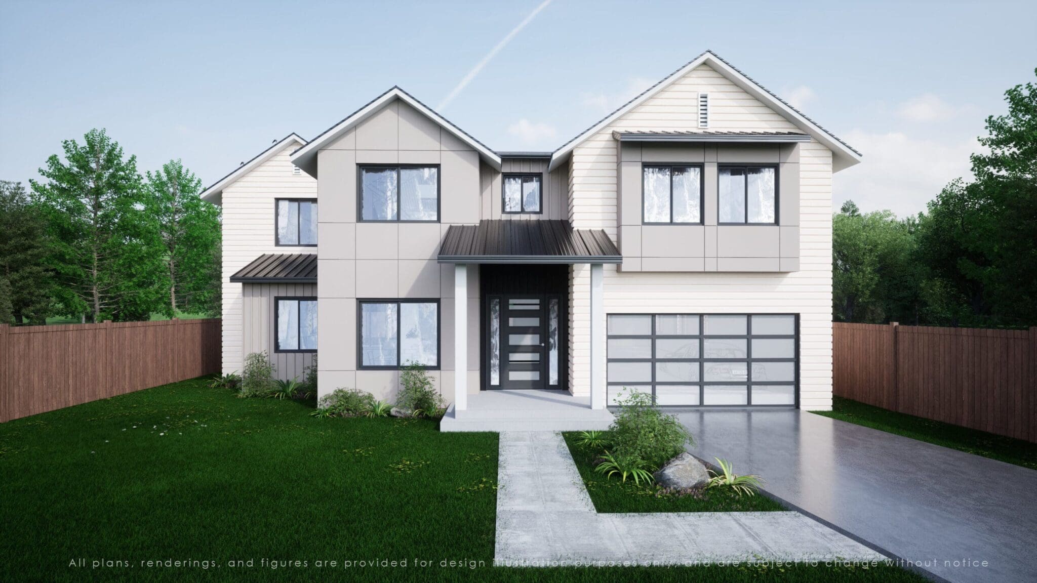 7904 127th PL NE, Kirkland - Rendering - MN Custom Homes