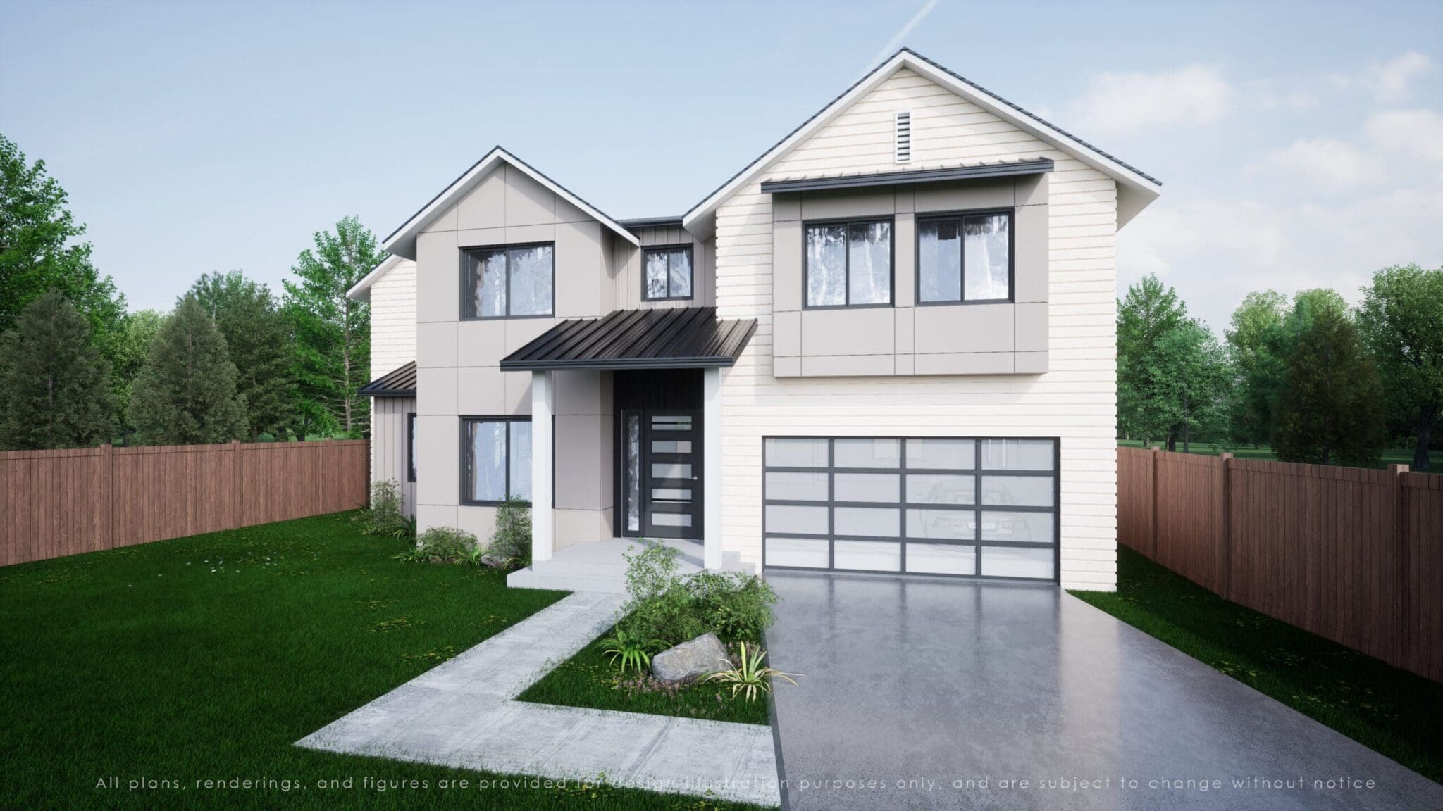 7904 127th PL NE, Kirkland - Rendering - MN Custom Homes