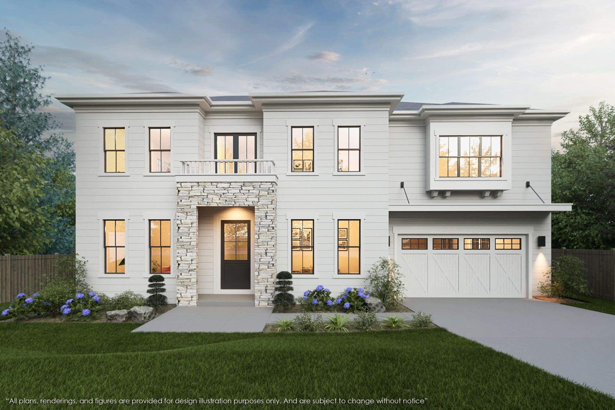 7630 139th Pl NE, Redmond, WA 98052 - Rendering - MN Custom Homes