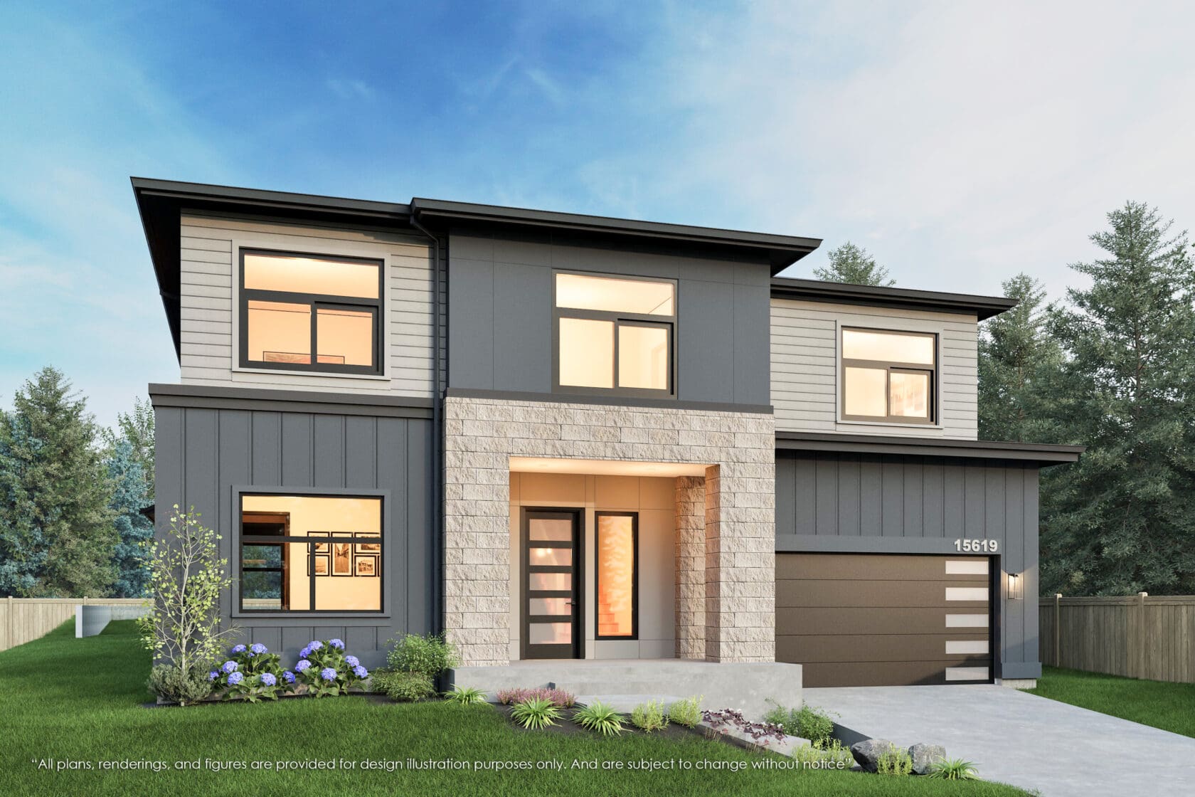 2505 166th Ave SE, Bellevue, WA 98008 - MN Custom Homes - Rendering 02