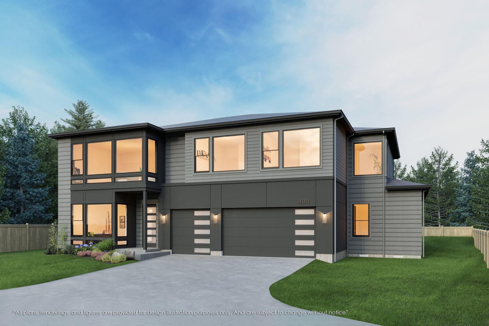 409 161st Place Southeast, Bellevue 98008 - MN Custom Homes - Rendering 03