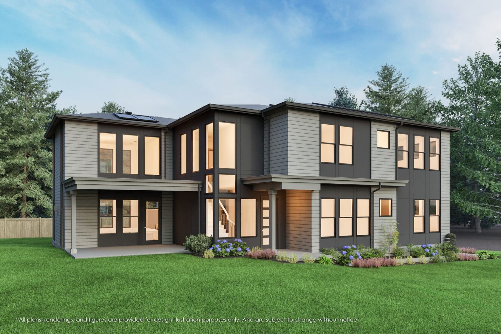 627 155th Avenue Southeast, Bellevue - MN Custom Homes - Rendering 01