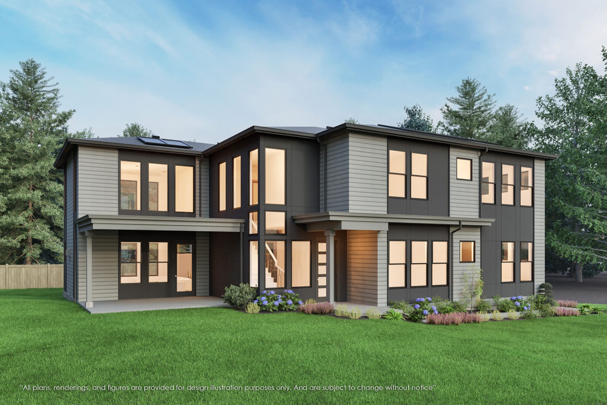 627 155th Avenue Southeast, Bellevue - MN Custom Homes - Rendering 01