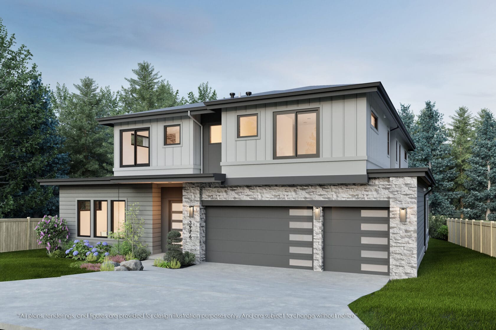 3976 154th Ave SE, Bellevue - MN Custom Homes - Rendering 02