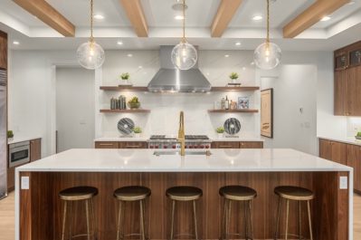 open shelving kitchen, MN Custom Homes open shelving kitchen, MN Custom Homes